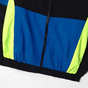 เสื้อแจ็คเก็ตกันลมซิปแบบสปอร์ตสำหรับผู้ชาย สำหรับการฝึกซ้อมกลางแจ้งและในร่ม กันลม กันน้ำ ปักลาย สำหรับวิ่งและปั่นจักรยาน - Product Image 4