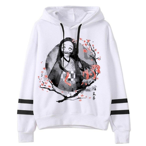 Sudadera con Capucha de Anime Estampada Personalizada, Estilo Y2K, Moda Urbana Holgada con la Mejor Calidad - Product Image 4