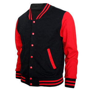 Chaqueta Varsity con Capucha y Cuello Alto, Personalizada con Logotipo, Material de Lana Gruesa en la Parte Delantera, Mangas Largas, Ropa de Invierno, Estilo Urbano - Product Image 6