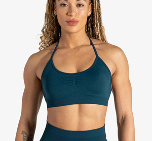 Tops Deportivos Cortos de Secado Rápido para Mujer, Personalizados al por Mayor, con Logotipo Personalizado, Ropa de Entrenamiento para Gimnasio, Bra Deportivo para Yoga - Product Image 1
