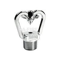 Buse de pulvérisation d'eau haute pression CA-Fire en laiton et acier inoxydable 1,2 MPa pour système de brumisation 15 mm à angle de 90 degrés