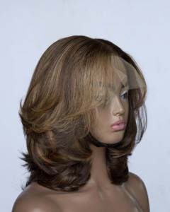 Cheveux Remy vierges vietnamiens humains lisses pour tissage, perruque à trame unique, longueur 6-10 pouces, couleur piano, pour femmes, marque VNHL - Product Image 3