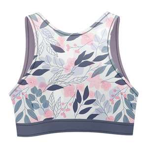 Oferta Especial: Ropa Deportiva Ligera de Alta Calidad para Mujer, Diseño Nuevo, Brasier Deportivo Transpirable de Algodón con Logotipo Bordado en la Parte Delantera, Hecho en Pakistán - Product Image 5