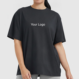 Camiseta Ligera de Verano 2025, Corte Regular, para Mujer, con Logotipo Personalizado Serigrafiado y Apliques, Transpirable y de Secado Rápido - Product Image 4
