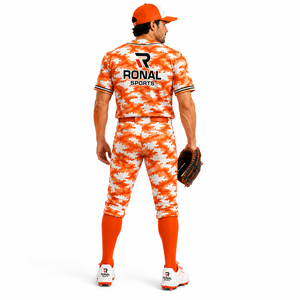 Maillot de baseball personnalisé en polyester, uniformes de baseball par sublimation, maillot et pantalon de softball pour hommes à séchage rapide, ensemble 2 pièces pas cher - Product Image 4
