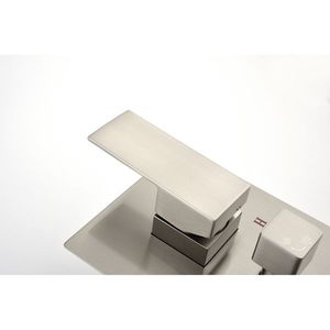 Valvola deviatrice a 2 vie in ottone massiccio per doccia, kit di sostituzione per miscelatore e maniglia doccia, rubinetti per vasca e doccia - Product Image 4