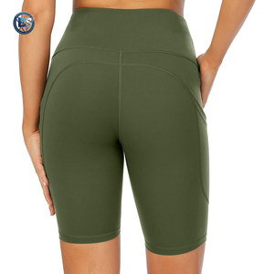 Shorts Deportivos para Mujer, Cintura Alta, Material Elástico, para Uso Diario Activo, Transpirables y Cómodos - Product Image 6