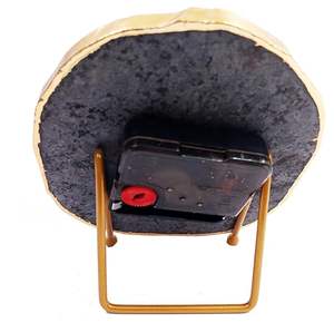 Reloj de Pared de Resina de Ágata Hecho a Mano de Lujo, Moderno, Impermeable, de Gran Tamaño, con Luz Nocturna, Decoración para el Hogar, Pascua, Boda, Jubilación, Ramadán - Product Image 4