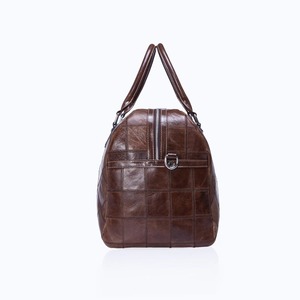 บริการ OEM กระเป๋าเดินทางหนังคุณภาพสูงแบบ Weekender กระเป๋าเดินทางอเนกประสงค์แบบสะพายไหล่กันน้ำ - Product Image 2