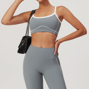 XW-DWX8838 Soutien-gorge de sport sans couture léger avec coussinets intégrés pour femme, idéal pour l'entraînement, le fitness et le yoga, dos nu, haute qualité, nouvelle mode, vente en gros - Product Image 6