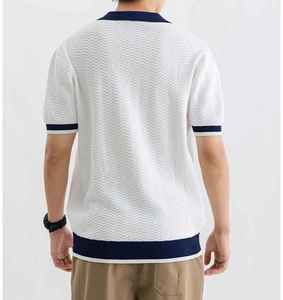 เสื้อโปโลผู้ชาย ผ้าผสมโพลีเอสเตอร์คอตตอนพรีเมียม แขนสั้น สวมใส่สบาย ทรงหลวม เหมาะสำหรับใส่ในฤดูร้อน ใส่ลำลองทุกวัน หรือใส่ทำกิจกรรมกลางแจ้ง - Product Image 5