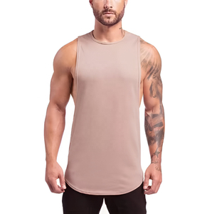 Débardeur tricoté à séchage rapide pour homme, respirant, en Spandex/Coton, pour la gym, l'entraînement, le fitness, la musculation, style streetwear personnalisé - Product Image 5