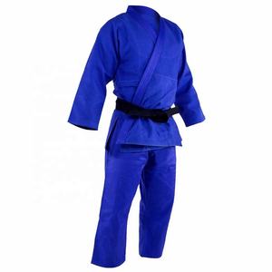 เครื่องแบบยูโดผ้าฝ้าย100% สีฟ้าแบบกำหนดเอง - Product Image 1