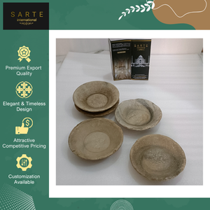 Bol à pâte en grès fait main, qualité supérieure, style rustique antique, écologique, personnalisable, pour décoration intérieure, directement de l'usine, à prix bas - Product Image 2