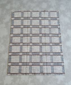 Tapis en laine fait main |   Tapis d'intérieur moderne abstrait tissé à la main |   Tapis en laine naturelle durable et écologique pour salon et chambre à coucher - Product Image 4