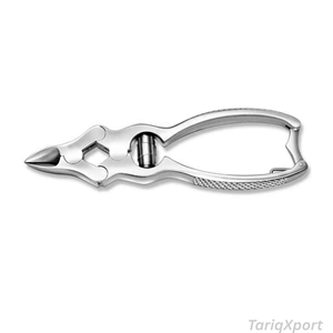 Coupe-ongles en acier inoxydable à double action et double mâchoire concave, ouverture large pour les ongles des bébés - Coupe-ongles professionnel durable - Product Image 5