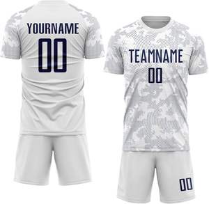 ราคาโรงงานขายส่ง เสื้อฟุตบอลออกแบบเองตามสั่ง ชุดฟุตบอลสโมสรแบบซับลิเมชั่น ชุดฟุตบอลชาย - Product Image 6