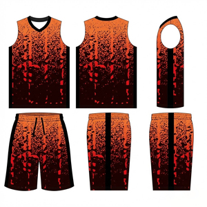 Uniforme de Baloncesto Personalizado, Jersey y Pantalones Cortos Sublimados, Ropa Deportiva Ligera, Fabricante OEM - Product Image 4