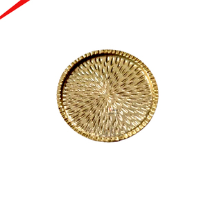 Daily Decor Metal Coasters Set-Eco-Friendly Handmade Modern Design for Home & Restaurant Use - Product Image 4