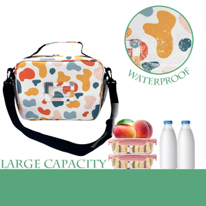 Custom Logo Luxury Camouflage Pattern <b>Lunch</b> <b>Box</b> Bag Women Office Insulated <b>Cool</b> <b>Lunch</b> Bag for Kids - Product Image 6