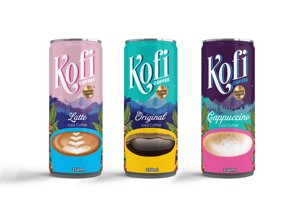 Wholesale Kofi Premium <b>Instant</b> <b>Coffee</b> Drinks 250ml Iced Latte Original Cappuccini Caffeinated High Quality Private Label Free - Product Image 1