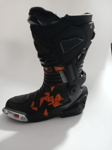 Customized Motorbike Boots Leather UV Printing Boots Custom Design Best Performance Biker Boots - Product Image 5