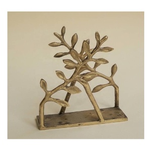 Servilletero Metálico Moderno con Diseño en Forma de Lazo, Disponible para Mesas de Comedor, Bufés, Soporte Decorativo para Servilletas - Product Image 1