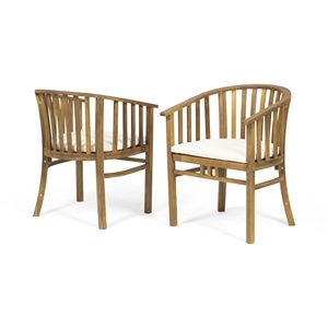 Sedia da Pranzo ALONDRA in Teak per Giardino, Elegante Arredo da Esterno - Product Image 2