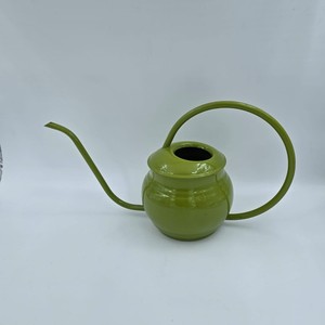 Regadera de Metal con Forma de Flor y Boquilla Larga, Regadera Decorativa para Jardín, Interior y Exterior, Suministros para el Hogar y el Jardín - Product Image 1