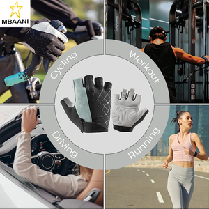 Guantes de Ciclismo para Hombre y Mujer, Guantes para Bicicleta de Montaña con Almohadilla SBR Antideslizante, Guantes para Ciclismo de Carretera - Product Image 6