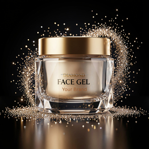 Gel visage éclaircissant hydratant anti-âge ODM OEM Diamond Face Gel, gel visage qui rehausse l'éclat - Product Image 5