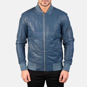 2024 hommes coupe ajustée veste en cuir véritable personnalisé haute qualité support motif léger Offre Spéciale hiver adapté grande taille à capuche - Product Image 4