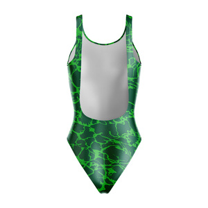 Traje de Baño Sublimado al por Mayor, Traje de Baño Personalizado de Una Pieza, Traje de Baño Deportivo para Playa, Fábrica OEM - Product Image 6