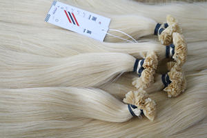 Extensiones de Cabello con Punta I, Punta V y Punta Plana, 100% Cabello Vietnamita de un Solo Donante, Super Doble Trama, 60 cm, Puntas Gruesas, Cabello Humano - Product Image 3