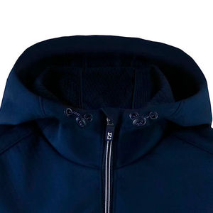 Chaquetas deportivas para exteriores, cortavientos con capucha, impermeables, de manga larga, con cremallera frontal, tipo softshell para mujer - Product Image 2