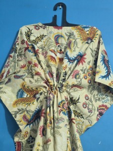 New Floral Cotton Casual <b>Kaftan</b> Dress ODM Eco-Friendly Beach Cover-Up Festival Bohemian <b>Summer</b> for Women - Product Image 6