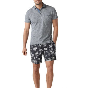 Ensemble assorti pour couple, été, deux pièces, t-shirt et short, tenue décontractée pour les vacances à la plage, ensemble streetwear tendance - Product Image 1