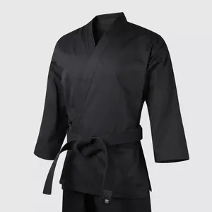Uniforme de Karate/Artes Marciales Personalizado de Alta Calidad 2024, Kimono de Judo/Bjj con Logotipo, Trajes de Jiu-Jitsu BJJ al por Mayor - Product Image 4