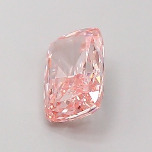 Diamant rose intense fantaisie modifié taille coussin de 1,24 carat, cultivé en laboratoire IGI, clarté VS1, taille excellente, pierre précieuse de luxe pour bijoux - Product Image 2