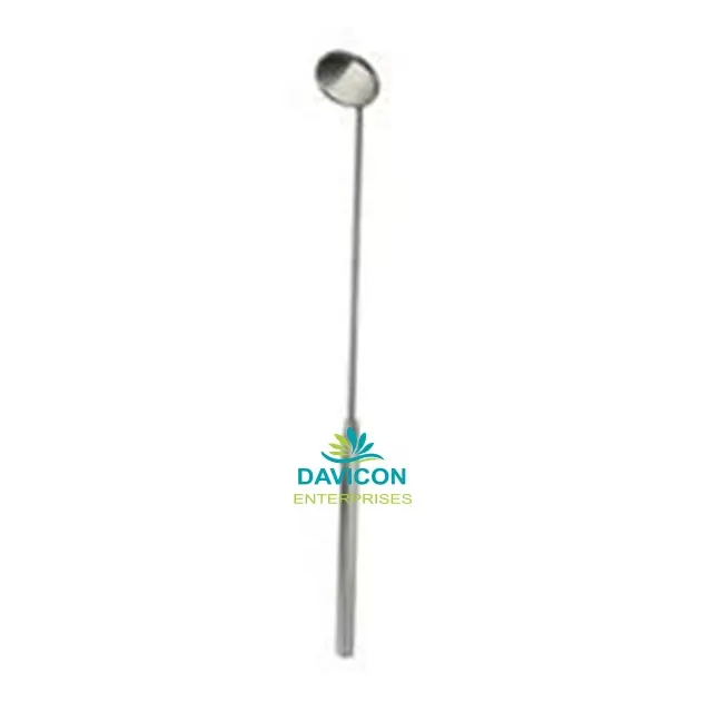 LARYNGEAL MIRROR, WITH /HANDLE, #1, 14MM DIAMETER