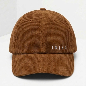 Casquette de papa personnalisée à 6 panneaux non structurée, broderie plate, visière incurvée, OEM ODM, marque privée, fabricant en gros, faible MOQ - Product Image 1