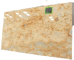 แผ่นหินแกรนิตทองคำแอฟริกันขัดพื้นผิวสำหรับวิลล่ารูปแบบหินขนาดใหญ่ดีไซน์ทันสมัย - Product Image 1