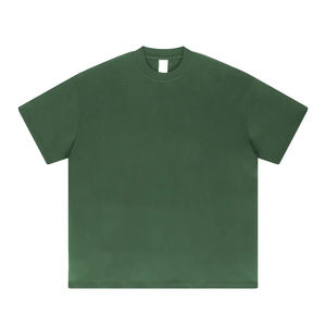 Camiseta de Hombre de Cuello Redondo, Talla Grande, de Alta Calidad, con Logotipo Frontal, Transpirable, de Poliéster/Algodón, Diseño Personalizado - Product Image 1