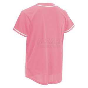 Nouveau style de maillot de baseball, design personnalisé, faible MOQ, prix de gros pour les maillots de baseball - Product Image 4