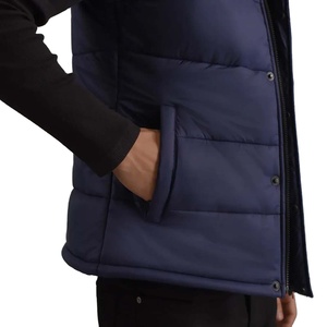 Veste d'hiver décontractée pour homme, ultra légère, chaude, matelassée, avec col montant, fermeture éclair sur le devant, bodywarmer ComfortPlusX, pour l'extérieur - Product Image 6