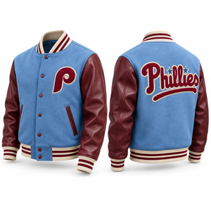 Chaquetas de Béisbol con Monograma, Ropa Personalizada con Iniciales del Club, Uniformes Escolares, Estilo Universitario, Artículos para Fanáticos, Atuendos para el Campus, Identidad del Equipo - Product Image 4