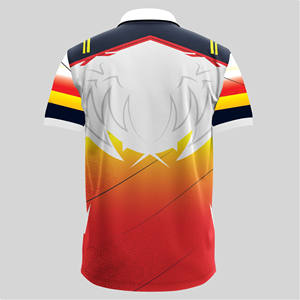 Maillots d'équipe de cricket personnalisables pour hommes, vêtements de sport durables respirants, uniformes imprimés par sublimation, légers et à séchage rapide - Product Image 2