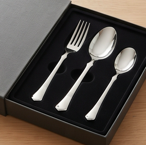 Ensemble de couverts en argent massif faits à la main, en acier inoxydable, parfait pour des dîners de luxe, une mise en scène de table élégante et des événements spéciaux - Product Image 6