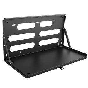 Mesa para Puerta Trasera de Jeep Wrangler JK 2007-2024, 88 Libras, Acero al Carbono, Plegable, Panel Molle, Almacenamiento de Carga en la Puerta Trasera - Product Image 1
