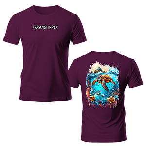 เสื้อฮู้ดดี้ตกปลาแขนสั้นพิมพ์ลายปลา แห้งเร็ว ป้องกันรังสียูวี UPF50+ เสื้อผ้าตกปลาป้องกัน UV  สั่งผลิตได้จำนวนน้อย - Product Image 3